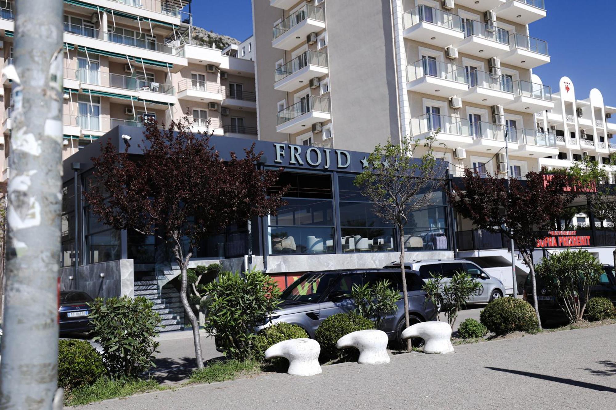 Shëngjin Hotel Frojd - Beach Front Resort מראה חיצוני תמונה